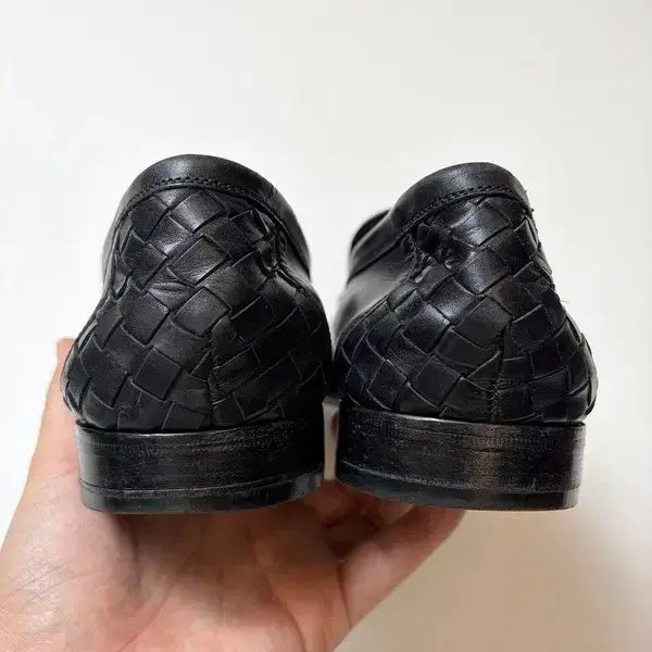 [BUNJANG] Bottega Veneta Intrecciato Leather Loafers / 보테가베네타 인트레치아토 레더 로퍼 Q1534