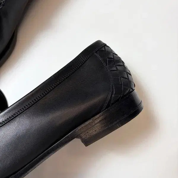 [BUNJANG] Bottega Veneta Intrecciato Leather Loafers / 보테가베네타 인트레치아토 레더 로퍼 Q1534