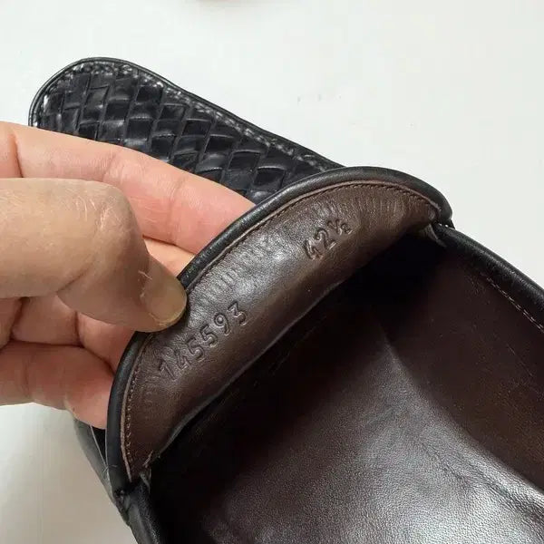 [BUNJANG] Bottega Veneta Intrecciato Leather Loafers / 보테가베네타 인트레치아토 레더 로퍼 Q1534
