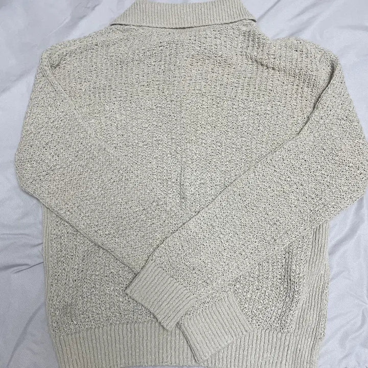 [SOLD OUT] 타임옴므 크로쉐 니트 가디건(23SS)