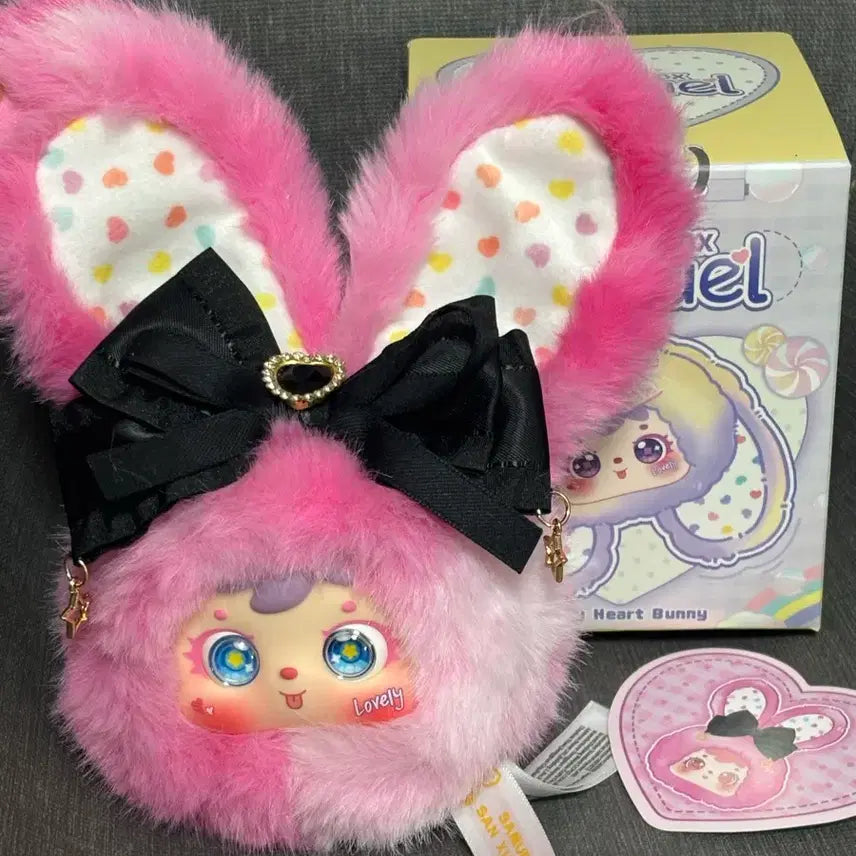 [BUNJANG] Baby Three Samuel Candy Heart Bunny Keyring / 베이비쓰리 사무엘 캔디하트버니