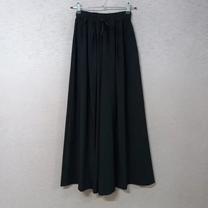 [SOLD OUT] B4-18/블랙 밴딩 와이드팬츠