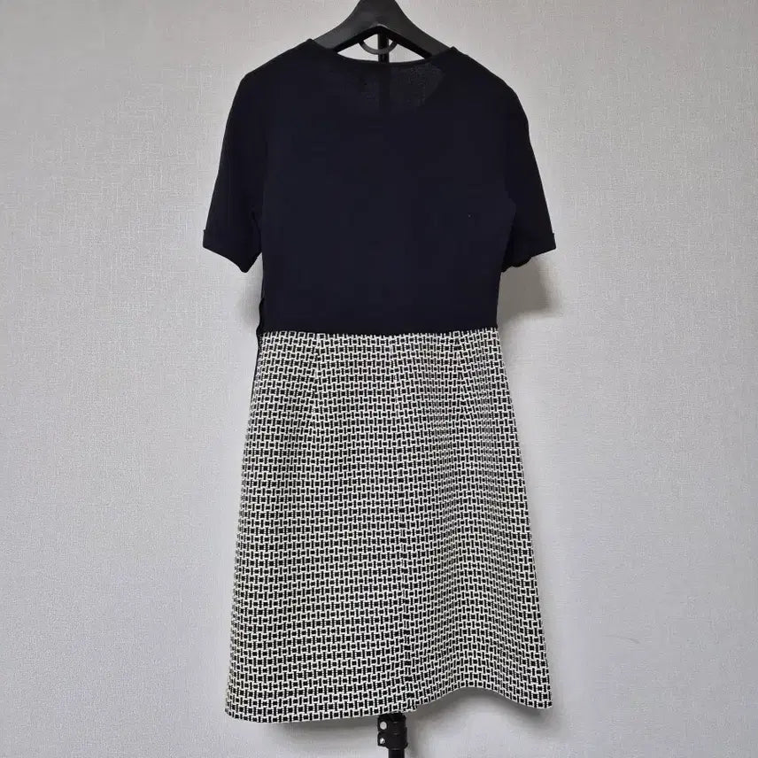 [BUNJANG] MAJE Two-Tone Tweed Dress / MAJE 마쥬 1호 38호 투톤 반팔 드레스 W-원피스-257