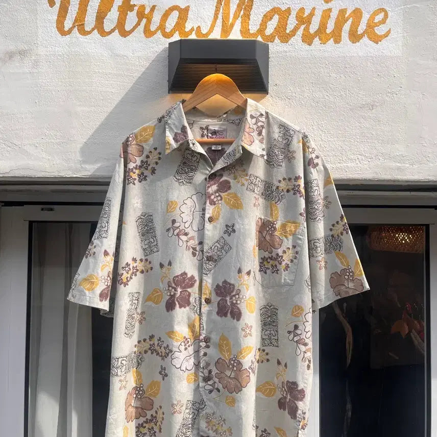[BUNJANG] HO ALOHA Hawaiian Aloha Pattern Shirt / HO ALOHA 하와이안 알로하 패턴 셔츠 (미국)