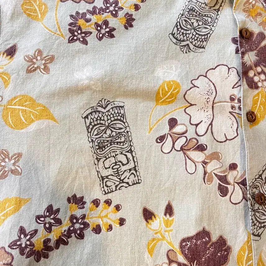 [BUNJANG] HO ALOHA Hawaiian Aloha Pattern Shirt / HO ALOHA 하와이안 알로하 패턴 셔츠 (미국)