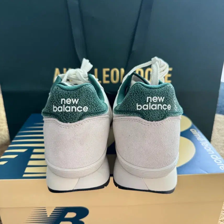 [BUNJANG] Aime Leon Dore x New Balance 475 White Green Sneakers / 에메레온도르 x 뉴발란스 475 화이트그린 새상품