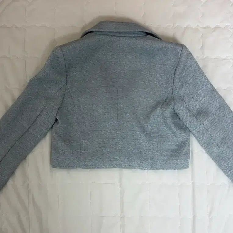 [BUNJANG] Merion Tweed Set Sky Blue / 메리온 트위드셋업 하늘색