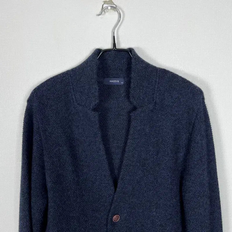 [BUNJANG] Hazzys Wool Knit Cardigan Men L / 헤지스/울 니트 가디건 남L 100/라덴
