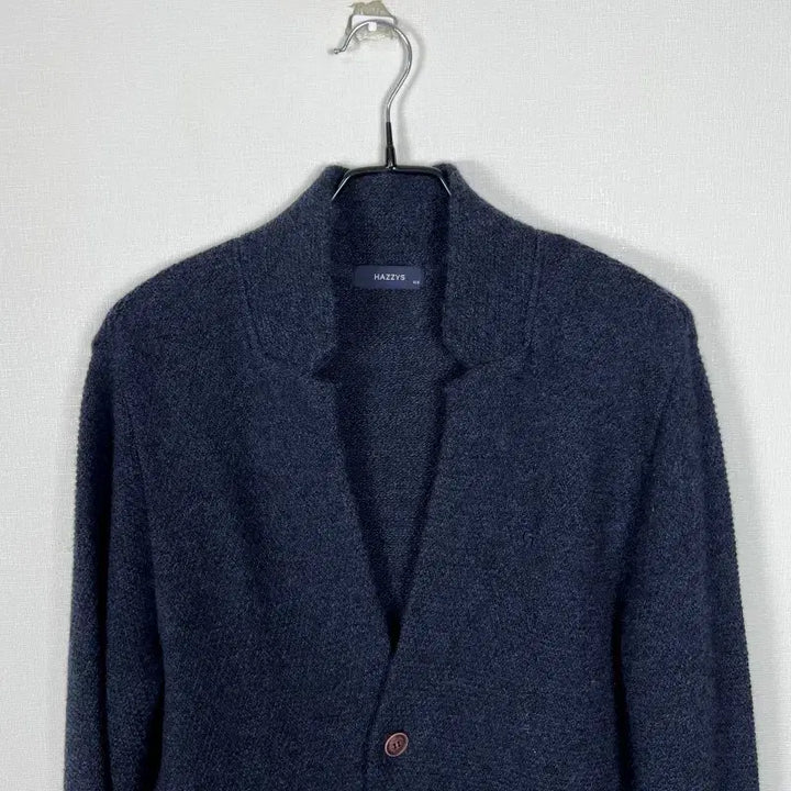 [BUNJANG] Hazzys Wool Knit Cardigan Men L / 헤지스/울 니트 가디건 남L 100/라덴