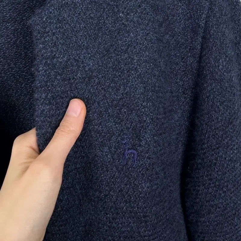 [BUNJANG] Hazzys Wool Knit Cardigan Men L / 헤지스/울 니트 가디건 남L 100/라덴
