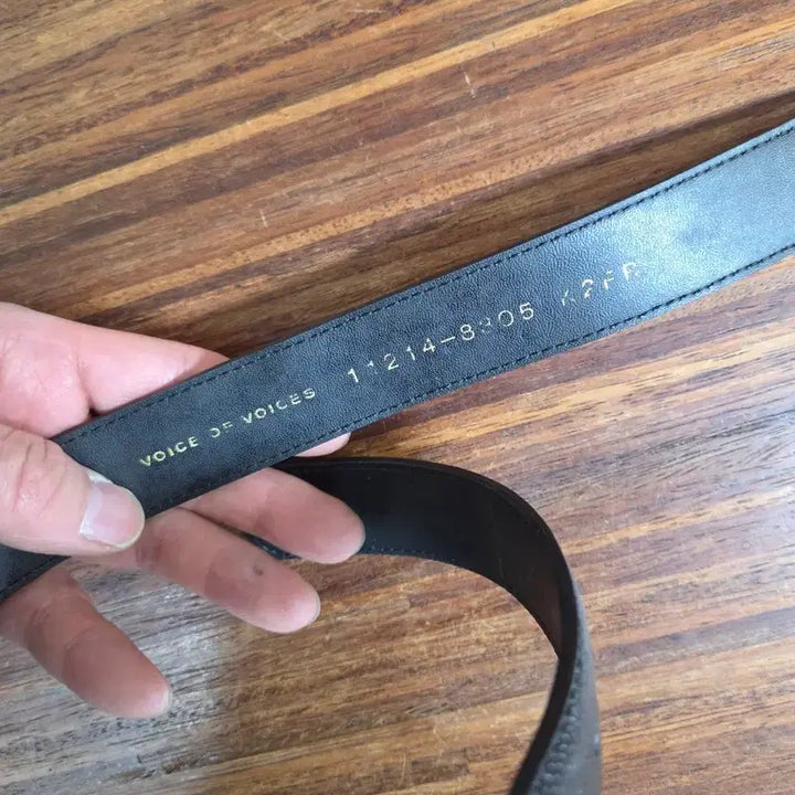 [BUNJANG] Vov Leather Belt / 보브 voc 가죽 벨트 대략 96cm