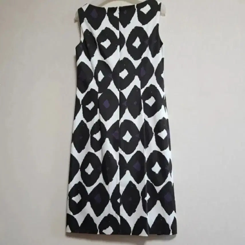 [BUNJANG] MaxMara Black Pattern Midi Dress / MaxMara 블랙 패턴 원피스
