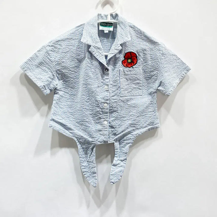 [BUNJANG] Kenzo Kids Junior Button-Up Shirt / 겐조키즈 정품 2023 쥬니어남방 110 진스센스