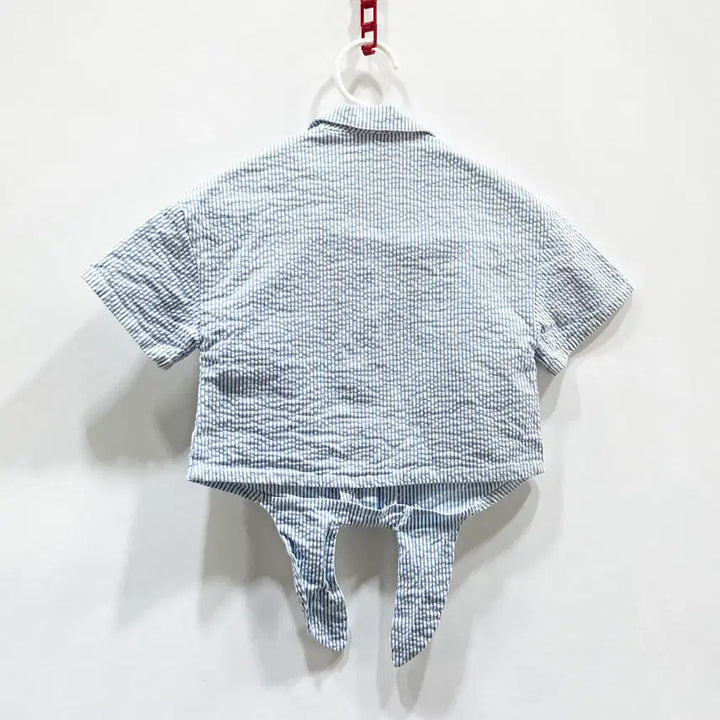 [BUNJANG] Kenzo Kids Junior Button-Up Shirt / 겐조키즈 정품 2023 쥬니어남방 110 진스센스
