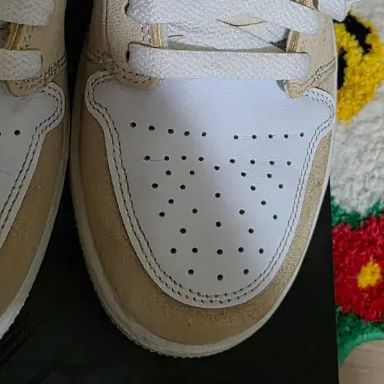 [BUNJANG] Nike Jordan 1 Low SE Craft White and Phantom Sneakers / 조던 1 로우 SE 크래프트 화이트 앤 팬텀 260