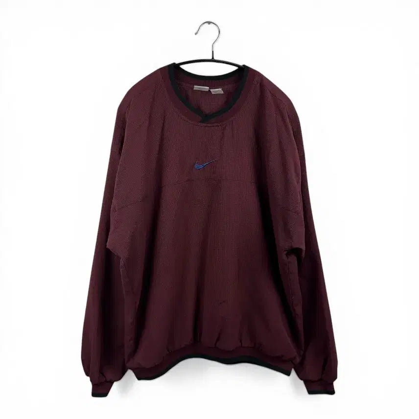 [BUNJANG] Nike Old School Swoosh Center Logo Warm-up Jacket / (L) 나이키 올드스쿨 스우시 센터로고 웜업
