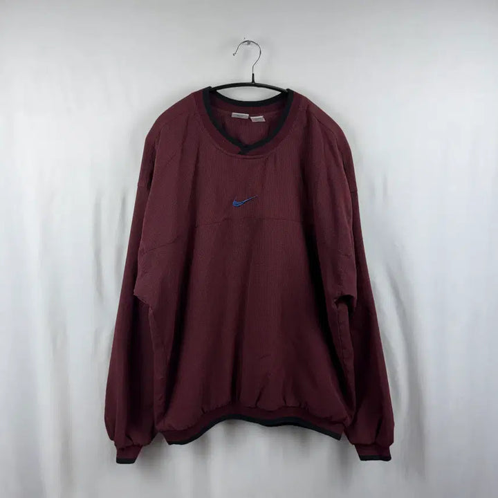 [BUNJANG] Nike Old School Swoosh Center Logo Warm-up Jacket / (L) 나이키 올드스쿨 스우시 센터로고 웜업