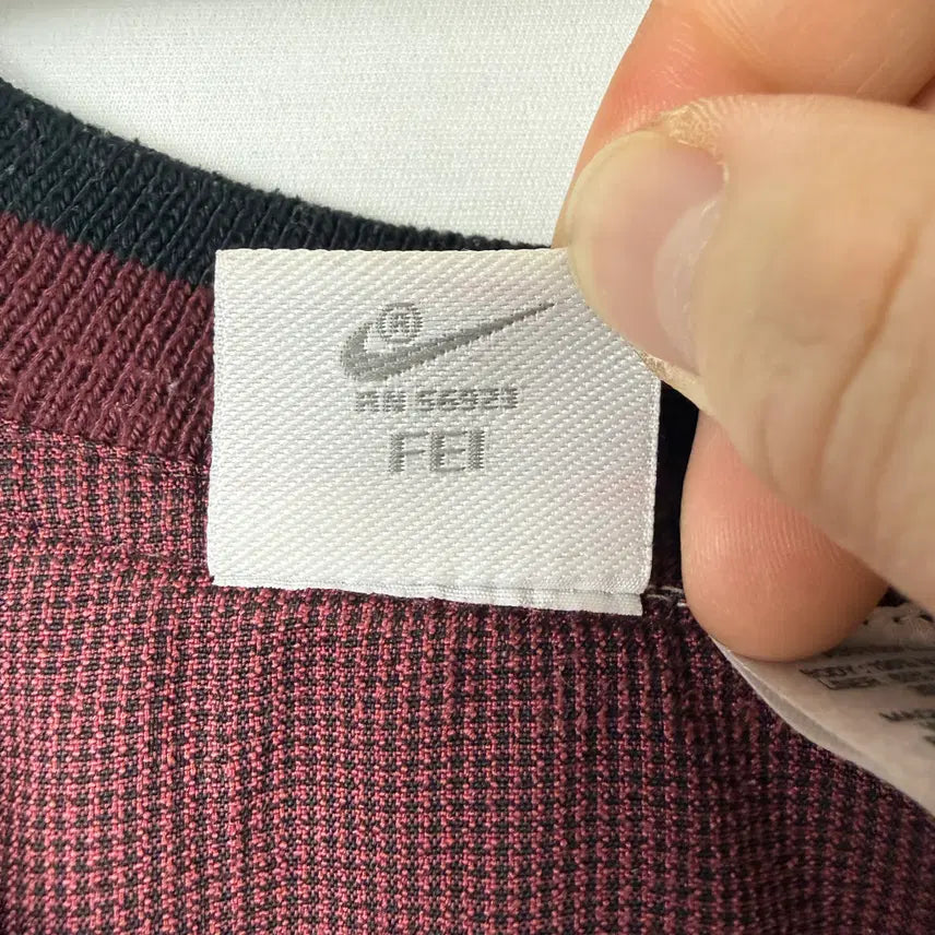 [BUNJANG] Nike Old School Swoosh Center Logo Warm-up Jacket / (L) 나이키 올드스쿨 스우시 센터로고 웜업