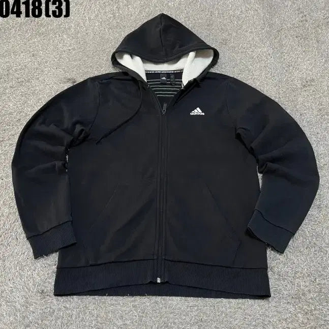 [BUNJANG] Adidas Hoodie Jacket XL / 아디다스 후드집업 자켓 XL 실측 95