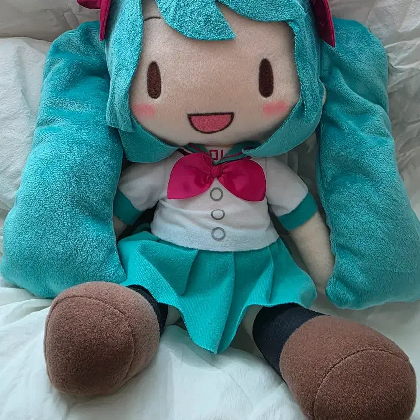 [SOLD OUT] 하츠네 미쿠 누이 16주년 후와푸치 누이구루미 인형