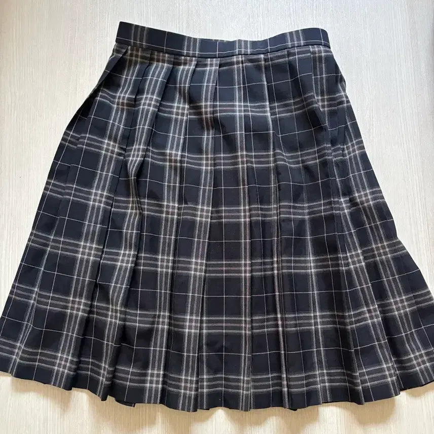 [BUNJANG] Vintage Pleated Check Skirt / 빈티지 플리츠 체크스커트