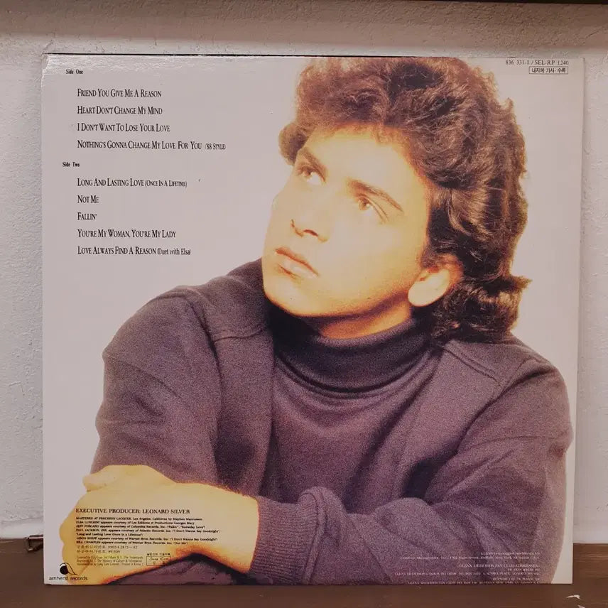 [SOLD OUT] 글렌 메데이로스LP 1989. 성음