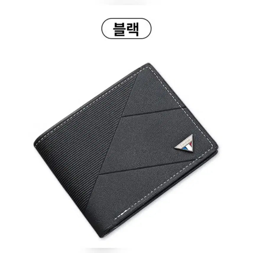 [SOLD OUT] P5 A급 남성 깔끔한 디자인의 블랙 반지갑 판매해요