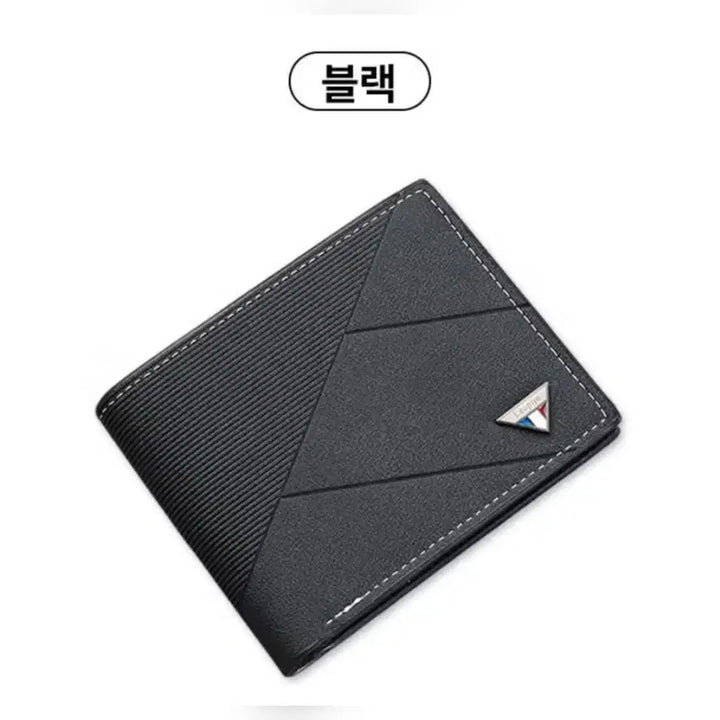 [SOLD OUT] P5 A급 남성 깔끔한 디자인의 블랙 반지갑 판매해요