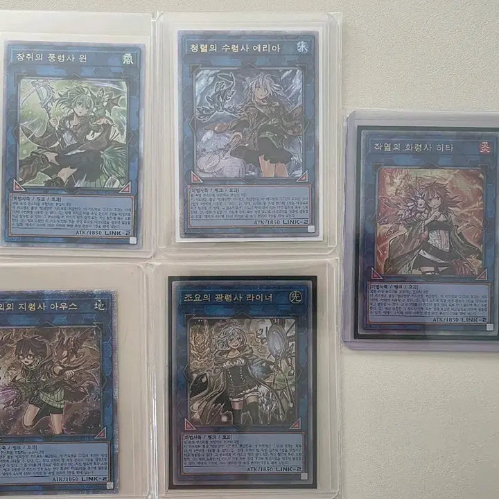 [BUNJANG] Yu-Gi-Oh! Spirit Charmer QC Rare Bundle Set / 유희왕카드 령사 QC레어 일괄판매합니다