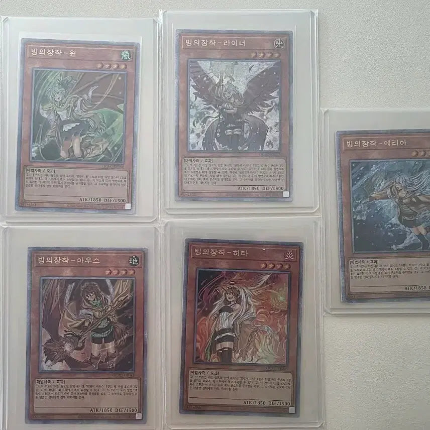 [BUNJANG] Yu-Gi-Oh! Spirit Charmer QC Rare Bundle Set / 유희왕카드 령사 QC레어 일괄판매합니다