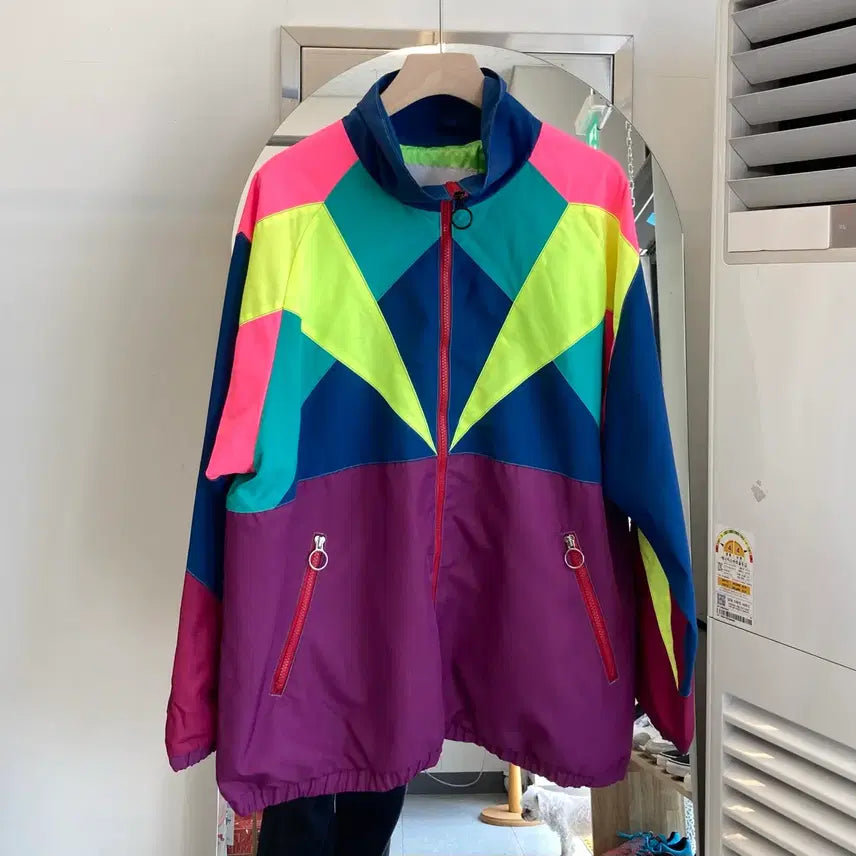 [BUNJANG] KAEISS Retro Windbreaker Jacket / 케이아스 레트로 바람막이 M(100) KAEISS Windbreaker