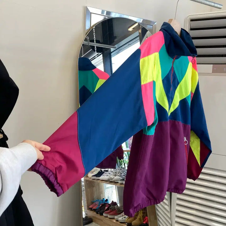 [BUNJANG] KAEISS Retro Windbreaker Jacket / 케이아스 레트로 바람막이 M(100) KAEISS Windbreaker