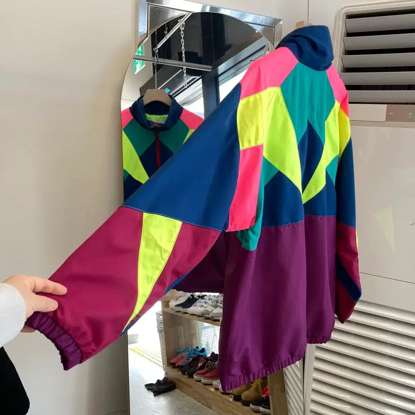 [BUNJANG] KAEISS Retro Windbreaker Jacket / 케이아스 레트로 바람막이 M(100) KAEISS Windbreaker