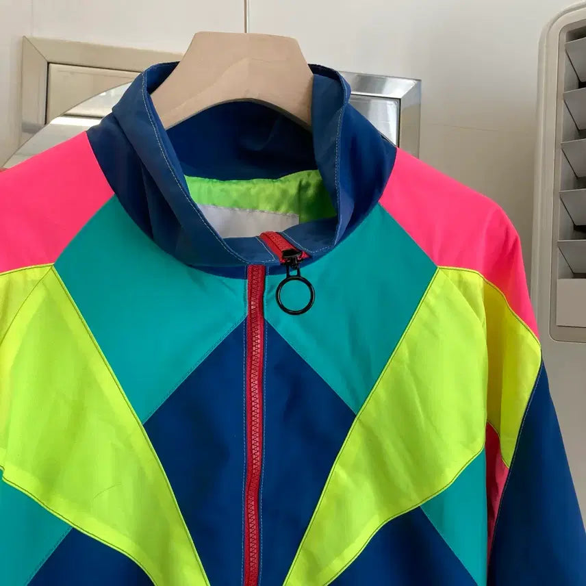 [BUNJANG] KAEISS Retro Windbreaker Jacket / 케이아스 레트로 바람막이 M(100) KAEISS Windbreaker