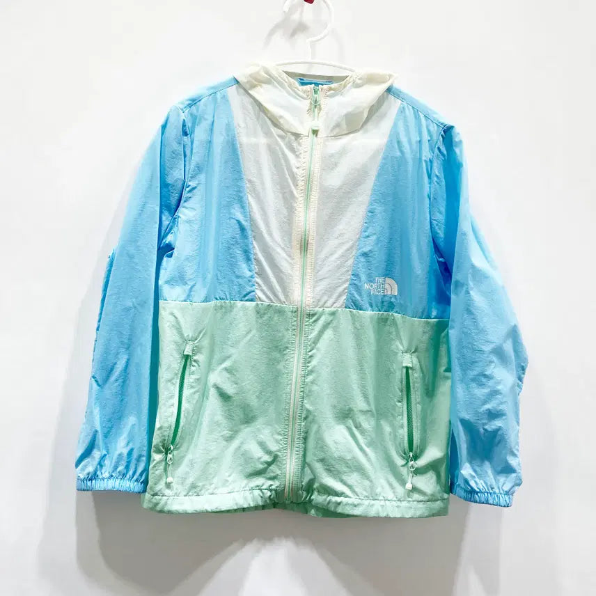 [SOLD OUT] 노스페이스 쥬니어 바람막이 후드집업 140 진스센스