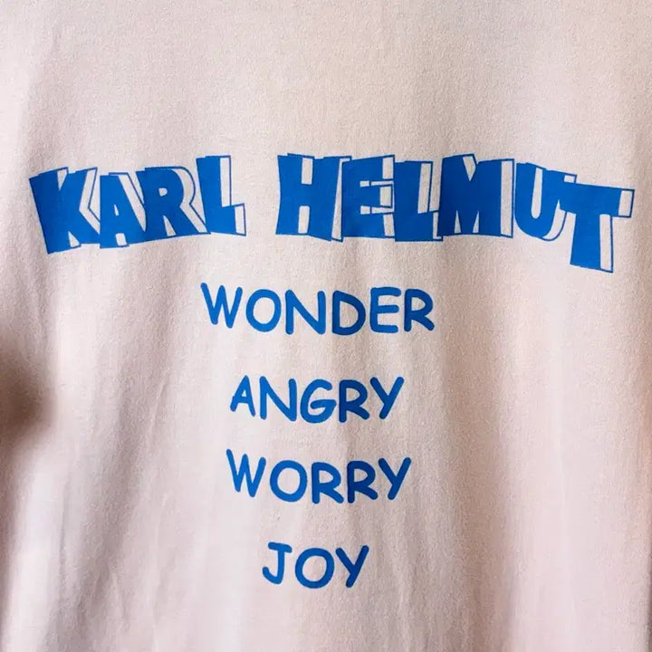 [BUNJANG] Karl Helmut Disney Mickey Patch Vintage T-shirt / [L] 칼헬무트 디즈니 미키 패치 빈티지 반팔티
