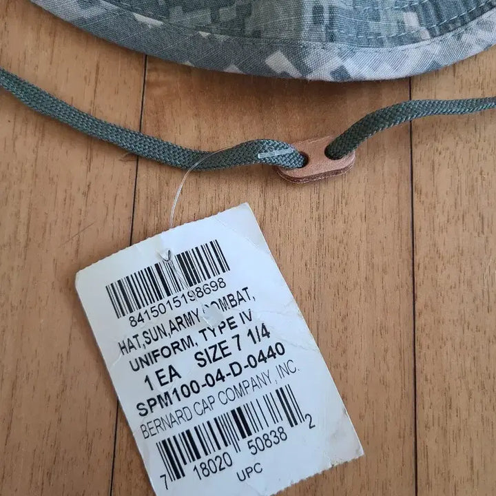 [BUNJANG] US Army Original ACU Boonie Hat IV 2004 Bernard / 미군 오리지날 ACU 부니햇 신품 7 1/4(59)버나드