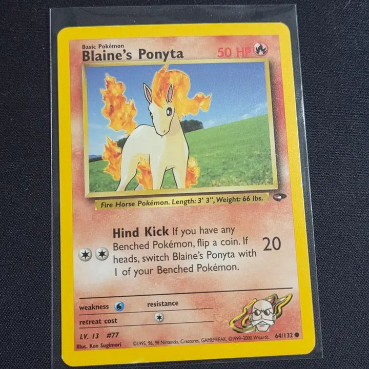 [BUNJANG] Pokemon Ponyta Trading Card / [포켓몬 카드]북미판 강연의 포니타