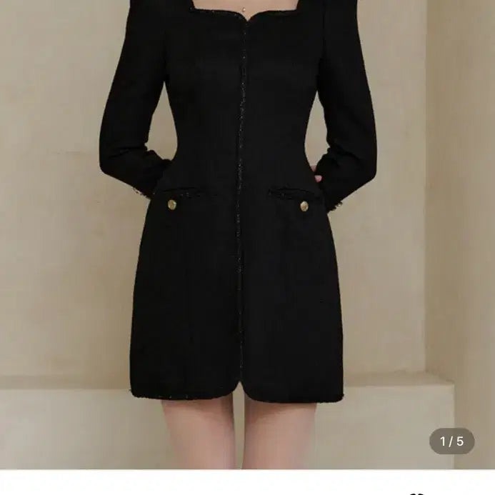 [BUNJANG] Floom From Tweed Dress S Size / (새상품) 플로움 프롬 트위드 드레스 S 사이즈
