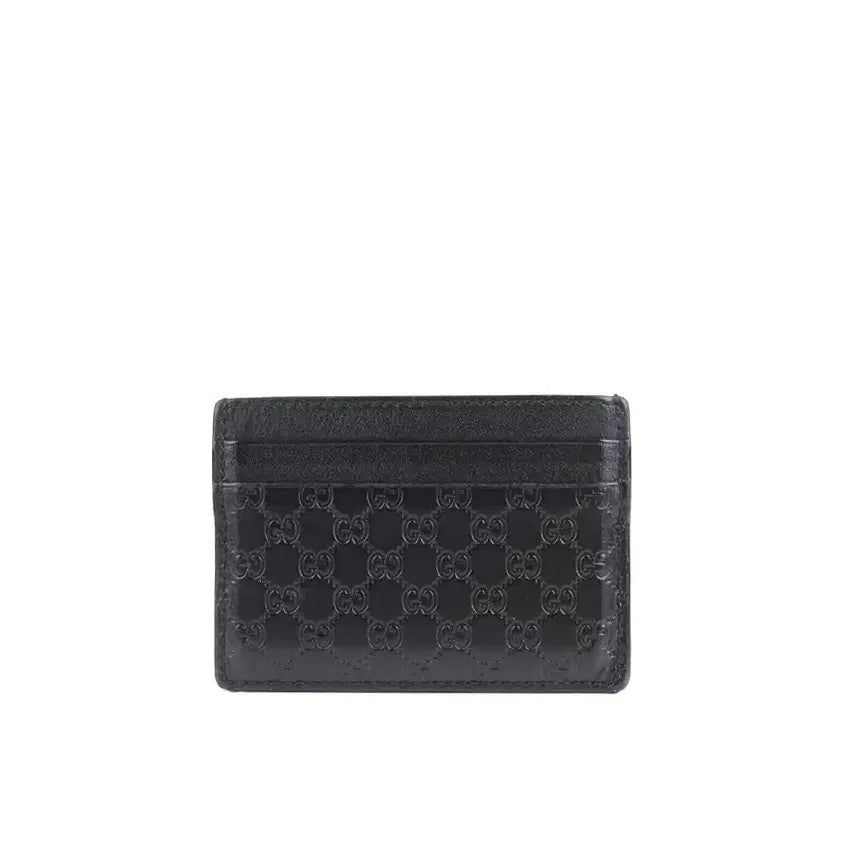 [SOLD OUT] [중고명품다올] 구찌 GG 마이크로시마 레더 카드홀더 262837