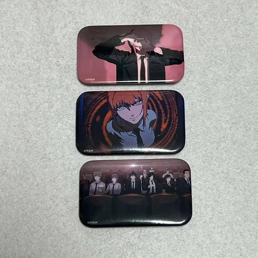 [BUNJANG] Chainsaw Man Makima Square Can Badge Bundle Set / 일괄) 체인소맨 팝업 마키마 사각 캔뱃지