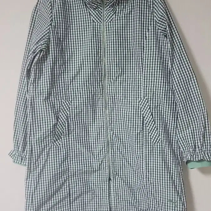 [SOLD OUT] 퓨마 녹색 체크 바람막이 자켓