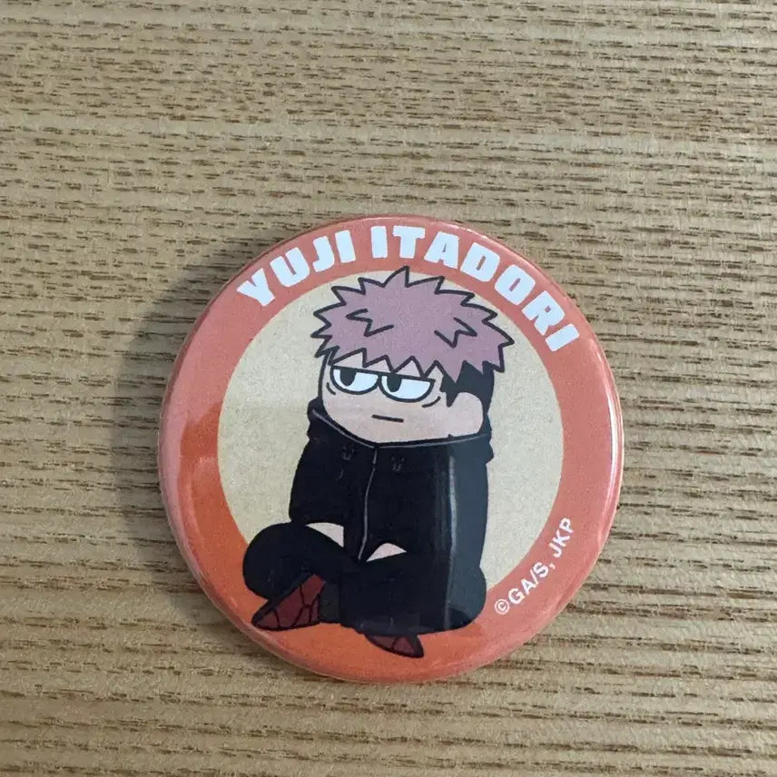 [BUNJANG] Jujutsu Kaisen Yuji Itadori Can Badge / 이타도리 유지 지로리 캔뱃지