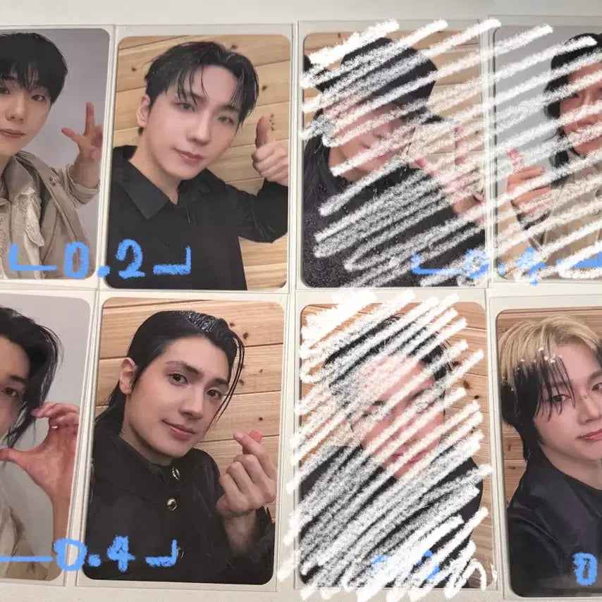 [BUNJANG] Xdinary Heroes Deadend Photocard Set / 엑디즈 데드앤드 네모반 포카 양도
