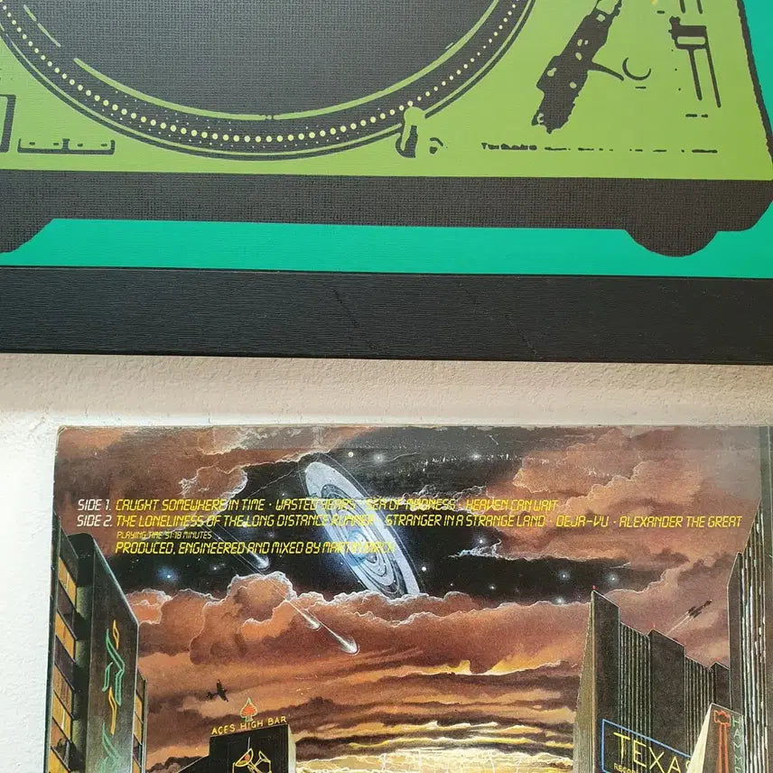 [BUNJANG] Iron Maiden Somewhere In Time LP 1987 Vinyl Record / 아이언 메이든 Somewhere In Time LP 1987 오아시스