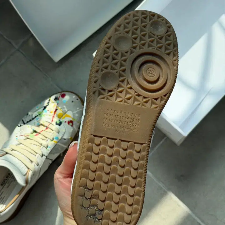 [BUNJANG] Maison Margiela German Army Painting Sneakers / 마르지엘라 독일군 페이팅 35사이즈
