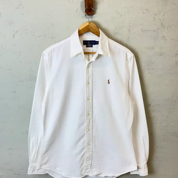 [BUNJANG] Polo Ralph Lauren Oxford White Shirt / [L] 폴로랄프로렌 옥스포드 화이트 셔츠