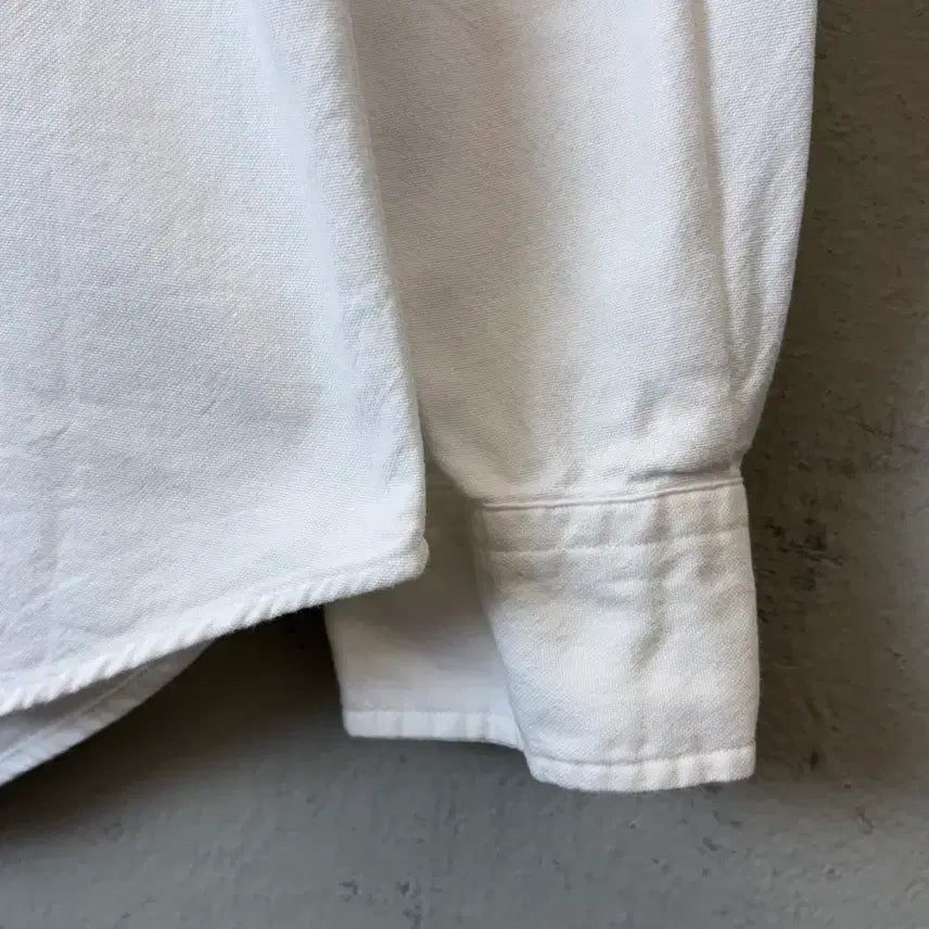 [BUNJANG] Polo Ralph Lauren Oxford White Shirt / [L] 폴로랄프로렌 옥스포드 화이트 셔츠