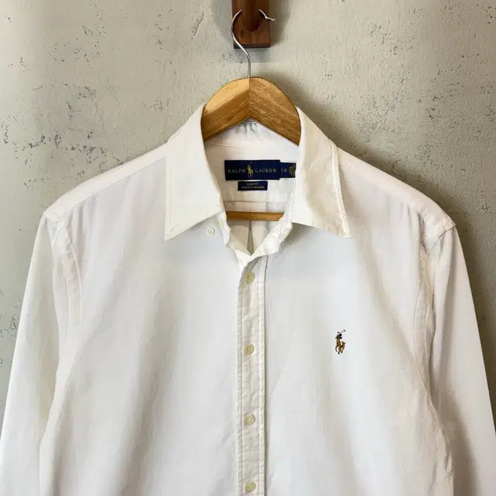 [BUNJANG] Polo Ralph Lauren Oxford White Shirt / [L] 폴로랄프로렌 옥스포드 화이트 셔츠
