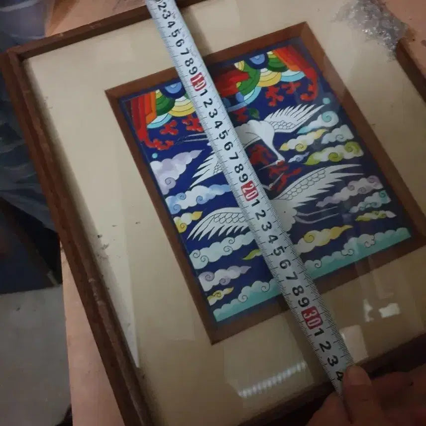 [BUNJANG] Ceramic Chest Frame Set / 도자기 흉대 액자 2점